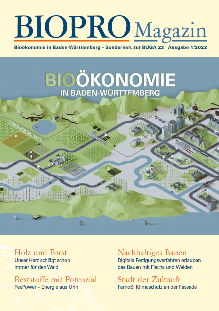 BIOPRO Magazin 1 2023 | Bioökonomie in Baden-Württemberg |