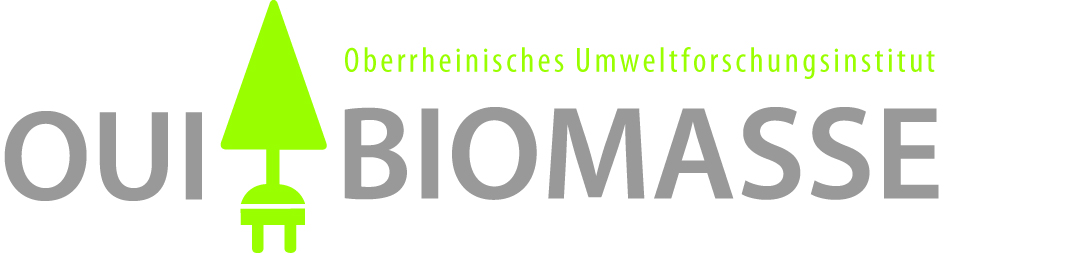 Zu sehen ist das Logo von OUI Biomasse