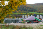 Fotografie der Biogasanlage